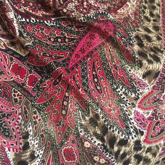 Dressbarn sleeveless drape neckline top Size S - Picture 7 of 8